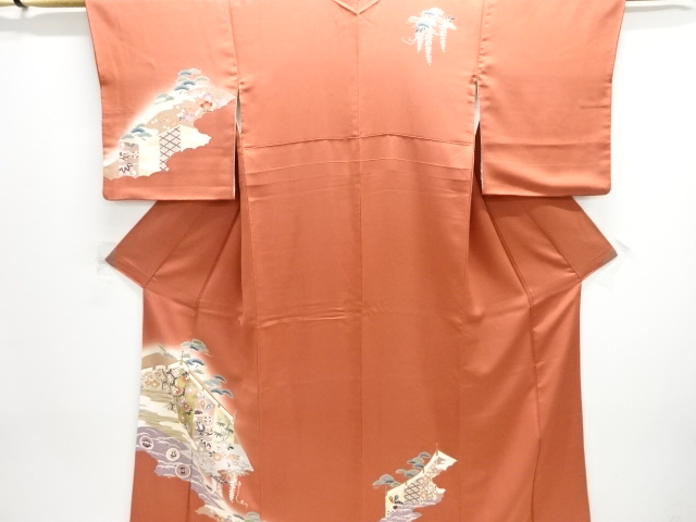 JAPANESE KIMONO / HOMONGI / FLOWER